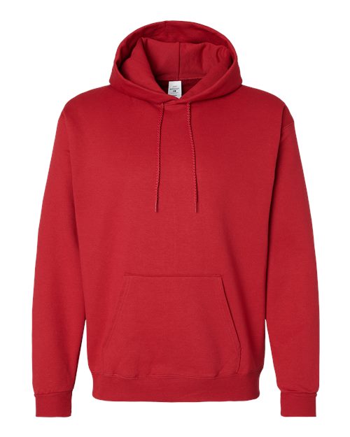Unisex EcoSmart® Hooded Sweatshirt - Athletic Crimson