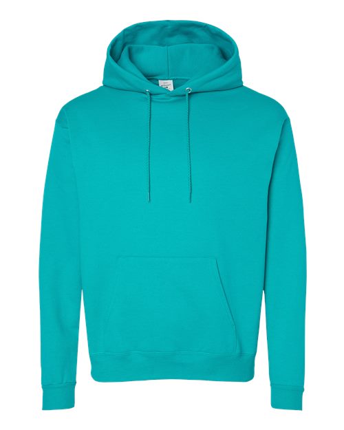 Unisex EcoSmart® Hooded Sweatshirt - Athletic Teal