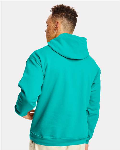 Unisex EcoSmart® Hooded Sweatshirt - Athletic Teal