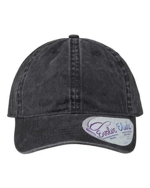 Women's Pigment-Dyed with Fashion Undervisor Cap - Black/ Leopard