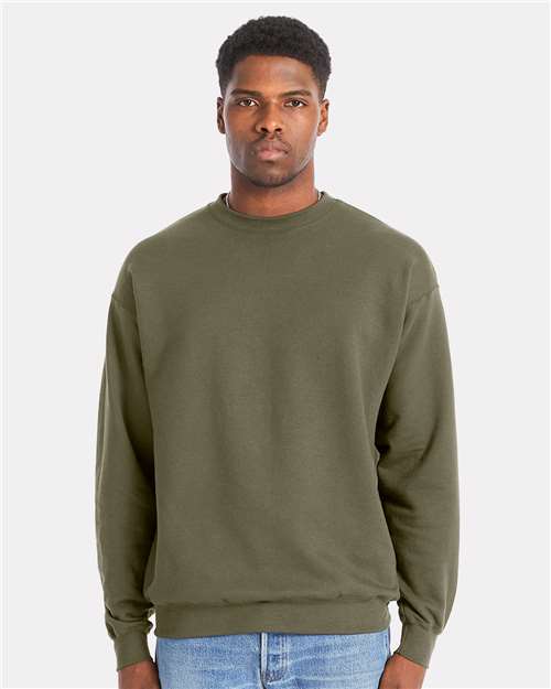 Unisex Perfect Sweats Crewneck Sweatshirt - Fatigue Green