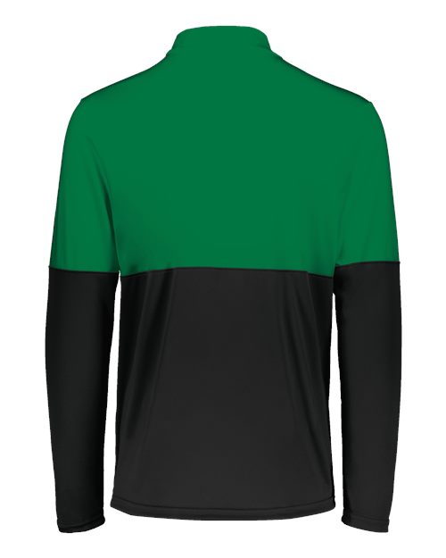 Men's Momentum Team Quarter-Zip Pullover - Black/ Kelly