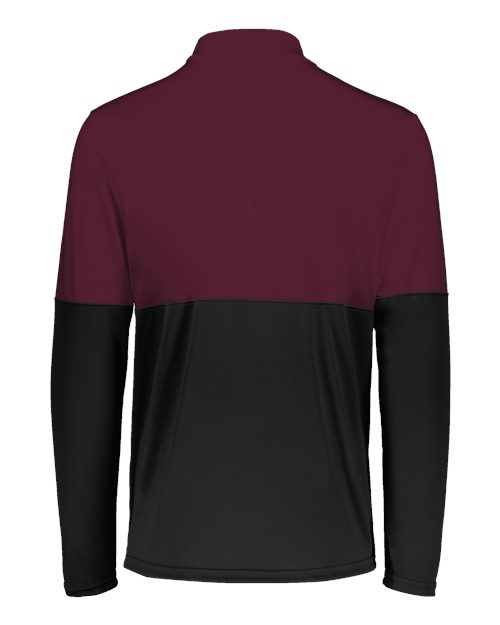 Men's Momentum Team Quarter-Zip Pullover - Black/ Maroon