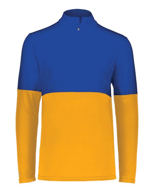 Men's Momentum Team Quarter-Zip Pullover - Gold/ Royal