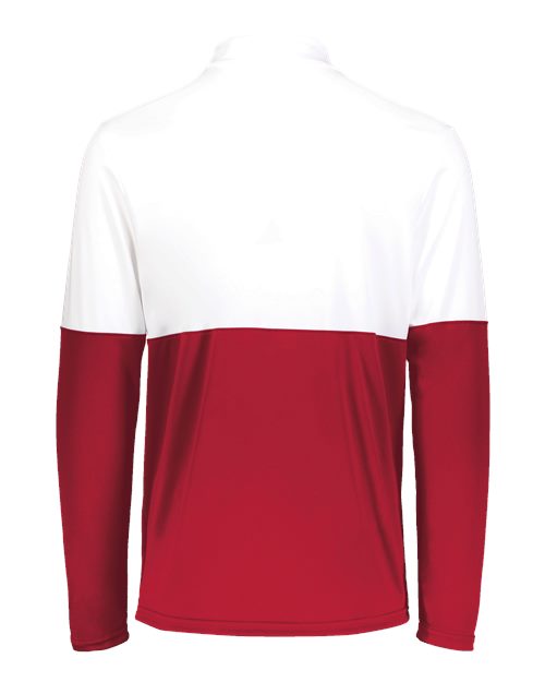 Men's Momentum Team Quarter-Zip Pullover - Scarlet/ White