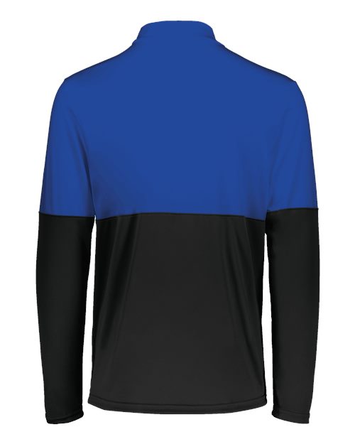 Youth Momentum Team Quarter-Zip Pullover - Black/ Royal