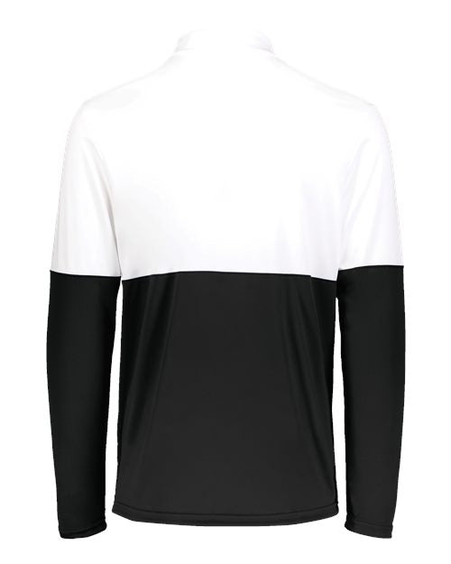 Youth Momentum Team Quarter-Zip Pullover - Black/ White