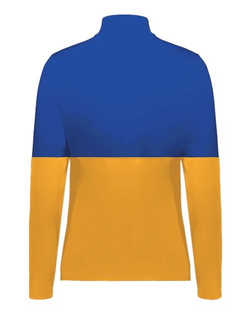 Women's Momentum Team Quarter-Zip Pullover - Gold/ Royal