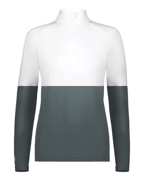 Women's Momentum Team Quarter-Zip Pullover - Iron/ White
