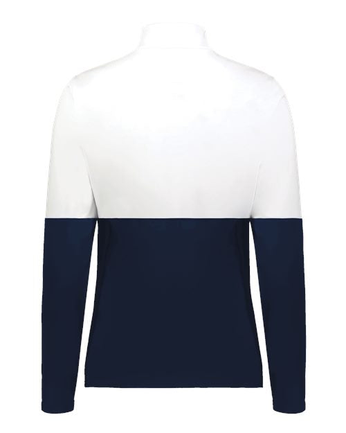 Women's Momentum Team Quarter-Zip Pullover - Navy/ White