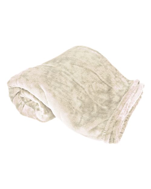 Oversized Mink Touch Luxury Blanket - Cream