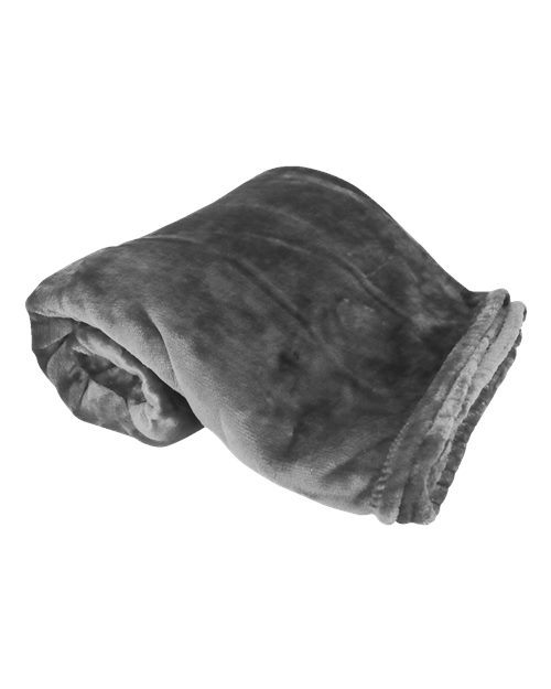 Oversized Mink Touch Luxury Blanket - Grey
