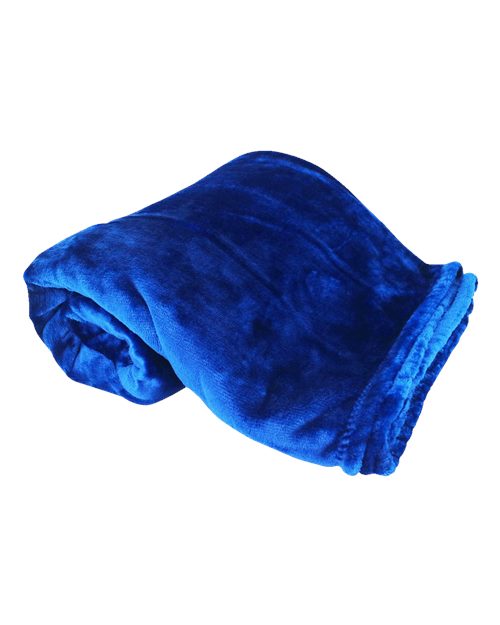 Oversized Mink Touch Luxury Blanket - Royal