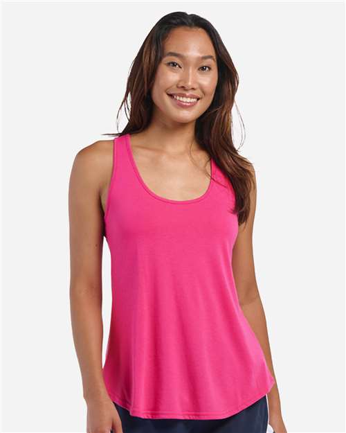 Women's Essential Racerback Tank Top - Cosmic Pink