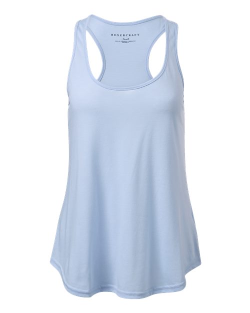 Women's Essential Racerback Tank Top - Skye Blue