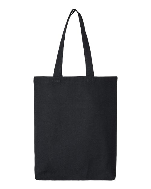 Midweight Recycled Gusseted Tote - Recycled Black