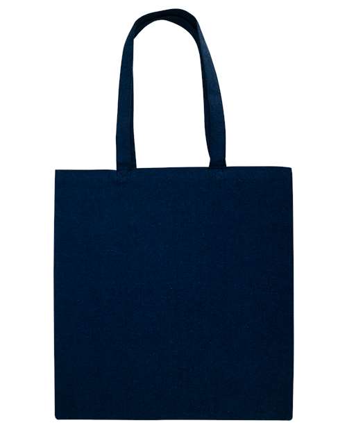 Midweight Recycled Tote Bag - Heather Navy