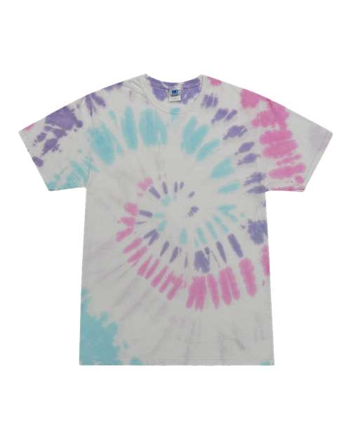 Unisex Multi-Color Tie-Dyed T-Shirt - Acadia