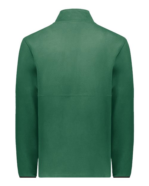 Unisex Eco Revive™ Polar Fleece Quarter-Zip Pullover - Dark Green