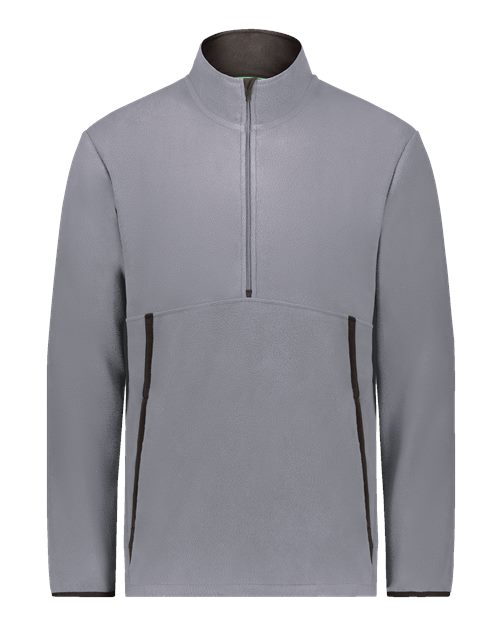 Unisex Eco Revive™ Polar Fleece Quarter-Zip Pullover - Graphite