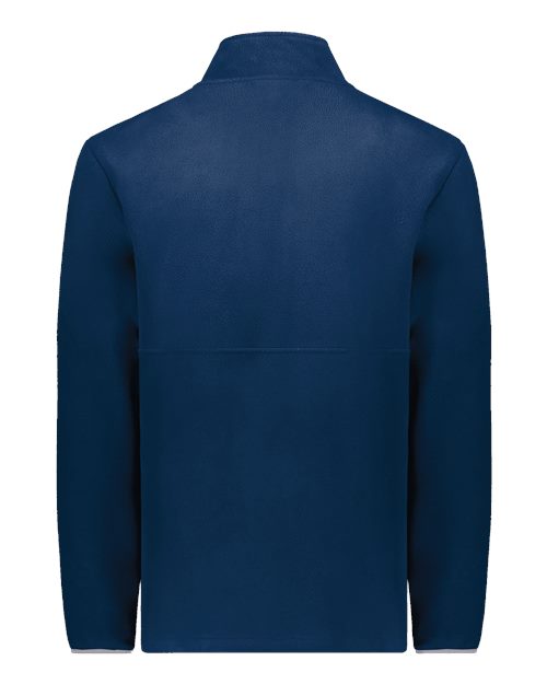 Unisex Eco Revive™ Polar Fleece Quarter-Zip Pullover - Navy
