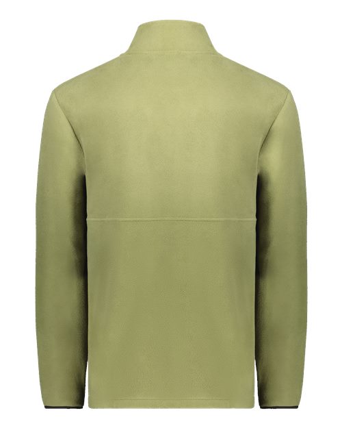 Unisex Eco Revive™ Polar Fleece Quarter-Zip Pullover - Olive