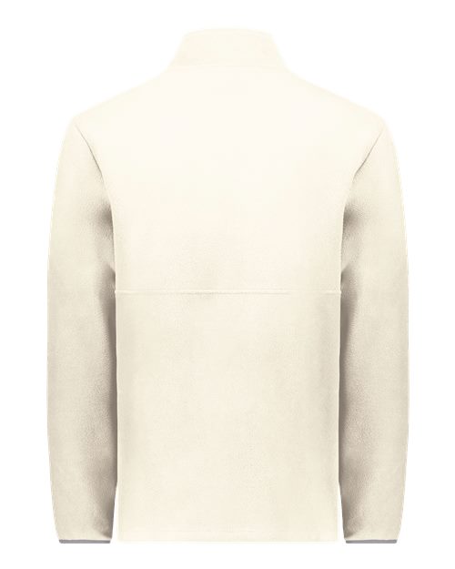 Unisex Eco Revive™ Polar Fleece Quarter-Zip Pullover - Oyster