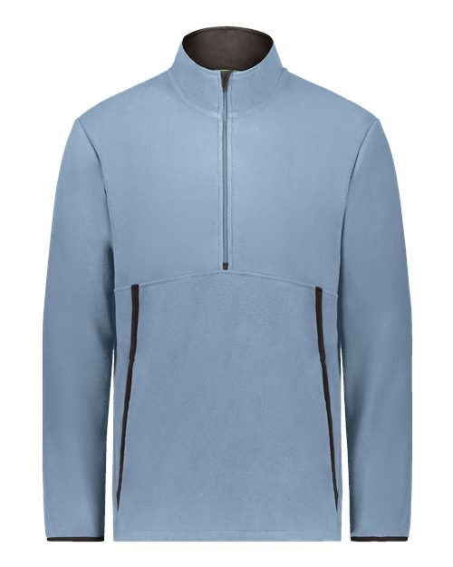 Unisex Eco Revive™ Polar Fleece Quarter-Zip Pullover - Storm