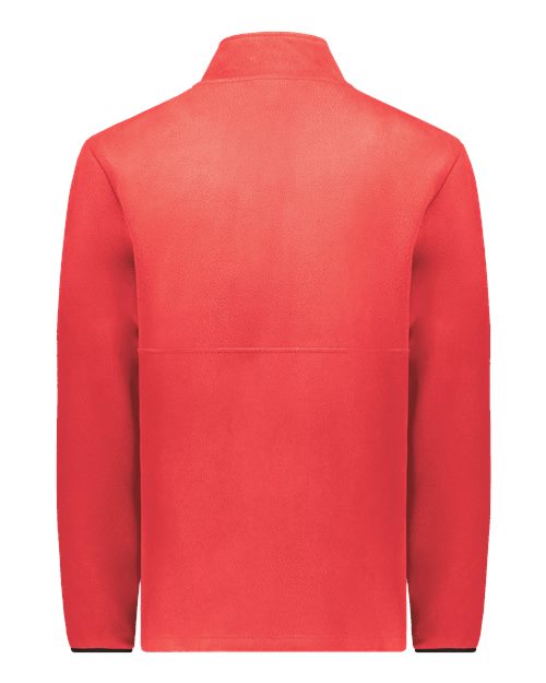 Youth Eco Revive™ Polar Fleece Quarter-Zip Pullover - Scarlet