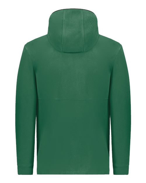 Unisex Eco Revive™ Polar Fleece Hooded Full-Zip Jacket - Dark Green