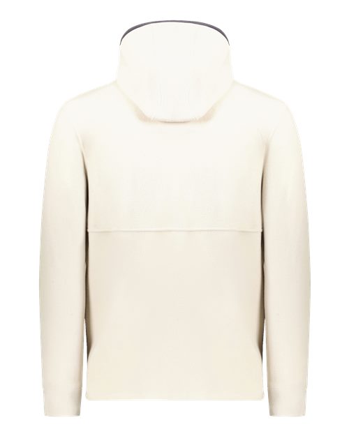 Unisex Eco Revive™ Polar Fleece Hooded Full-Zip Jacket - Oyster
