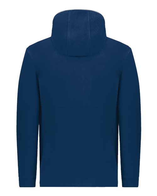 Youth Eco Revive™ Polar Fleece Hooded Full-Zip Jacket - Navy