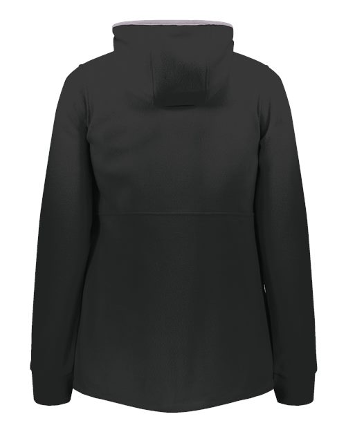 Women's Eco Revive™ Polar Fleece Hooded Full-Zip Jacket - Black