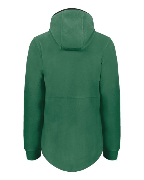 Women's Eco Revive™ Polar Fleece Hooded Full-Zip Jacket - Dark Green