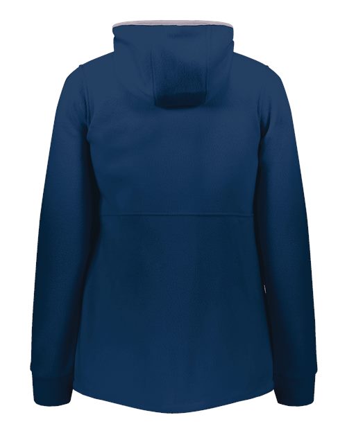Women's Eco Revive™ Polar Fleece Hooded Full-Zip Jacket - Navy