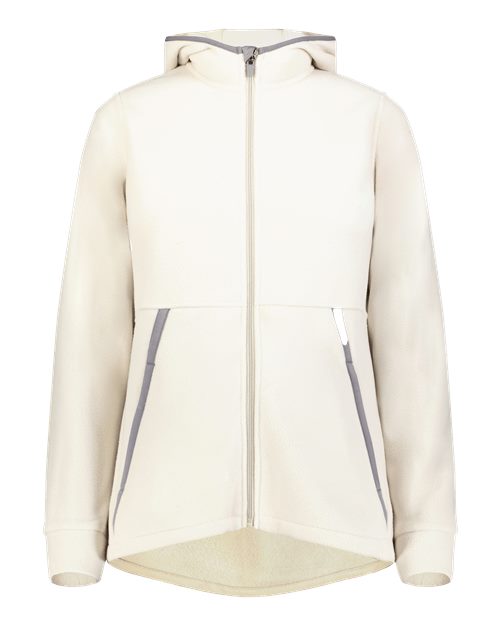 Women's Eco Revive™ Polar Fleece Hooded Full-Zip Jacket - Oyster