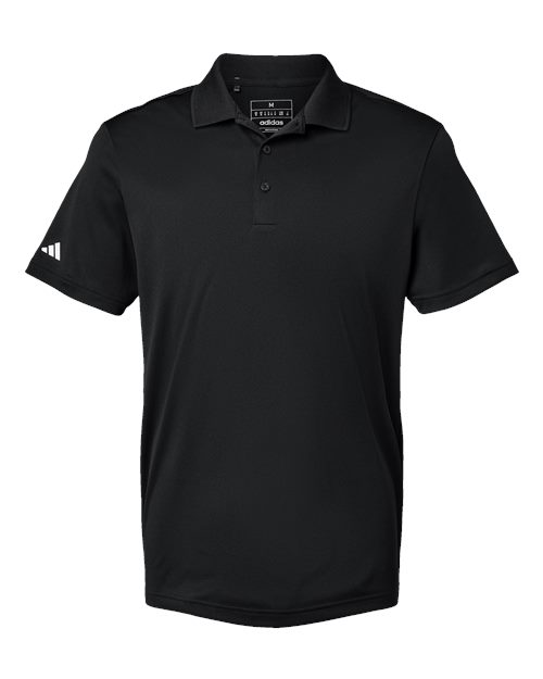 Men's Performance Piqué Polo - Black