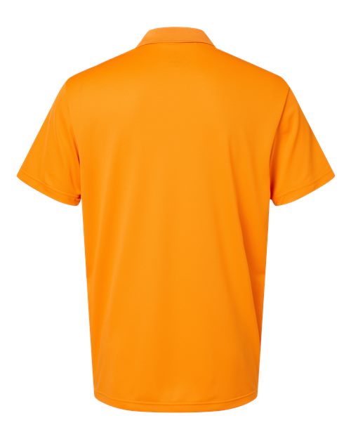 Men's Performance Piqué Polo - Bright Orange