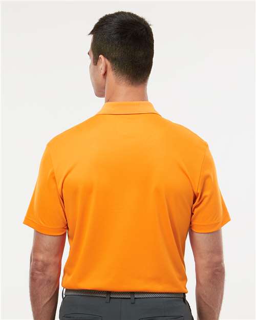 Men's Performance Piqué Polo - Bright Orange