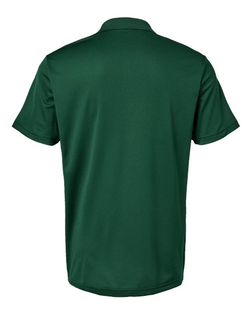 Men's Performance Piqué Polo - Collegiate Green