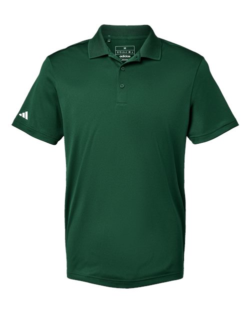 Men's Performance Piqué Polo - Collegiate Green