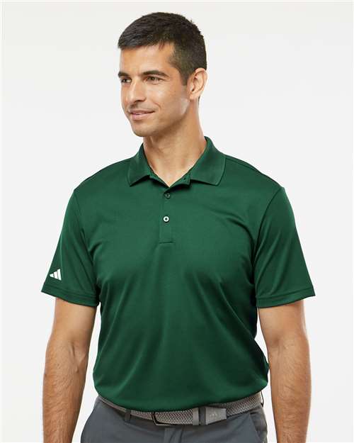 Men's Performance Piqué Polo - Collegiate Green