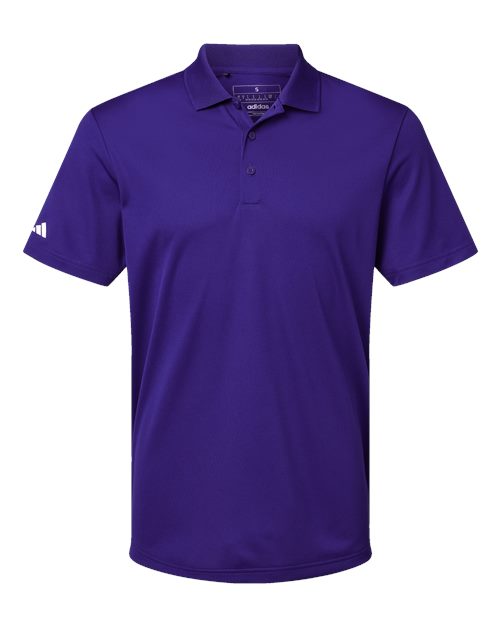 Men's Performance Piqué Polo - Collegiate Purple