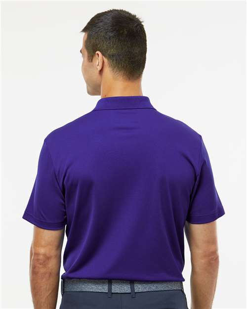 Men's Performance Piqué Polo - Collegiate Purple