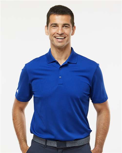 Men's Performance Piqué Polo - Collegiate Royal