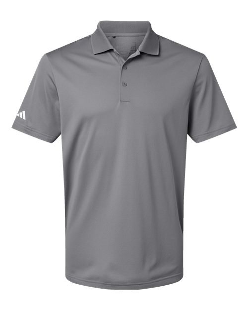 Men's Performance Piqué Polo - Grey Three