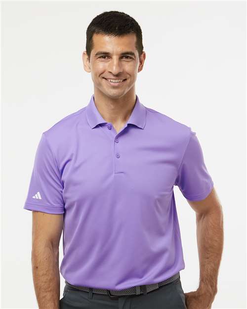Men's Performance Piqué Polo - Light Flash Purple