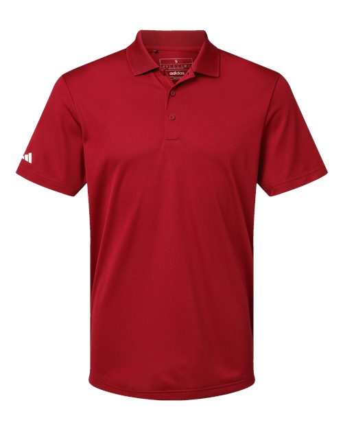 Men's Performance Piqué Polo - Power Red