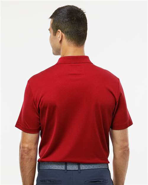 Men's Performance Piqué Polo - Power Red