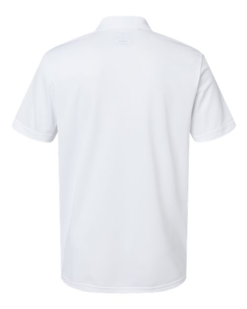 Men's Performance Piqué Polo - White
